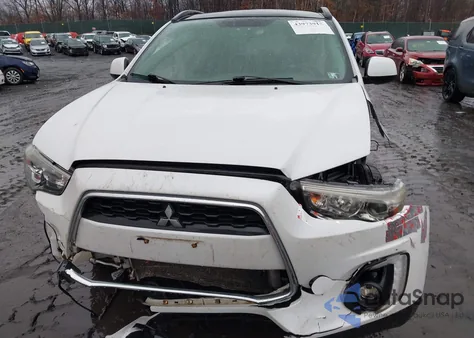 2015 Mitsubishi Outlander Sport Se из США, поврежденный, VIN 4A4AR4AU6FE019952